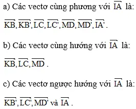 Giải bài 1 trang 91 sgk Hình học 11 | Để học tốt Toán 11 Bai 1 Trang 91 Sgk Hinh Hoc 11 1