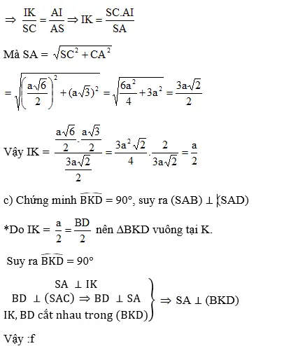 Giải bài 11 trang 114 sgk Hình học 11 | Để học tốt Toán 11 Bai 11 Trang 114 Sgk Hinh Hoc 11 3