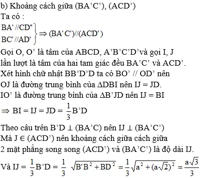 Giải bài 5 trang 119 sgk Hình học 11 | Để học tốt Toán 11 Bai 5 Trang 119 Sgk Hinh Hoc 11 2