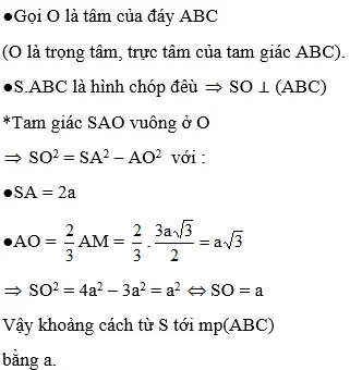 Giải bài 7 trang 120 sgk Hình học 11 | Để học tốt Toán 11 Bai 7 Trang 120 Sgk Hinh Hoc 11 1