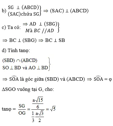 Giải bài 7 trang 122 sgk Hình học 11 | Để học tốt Toán 11 Bai 7 Trang 122 Sgk Hinh Hoc 11 3