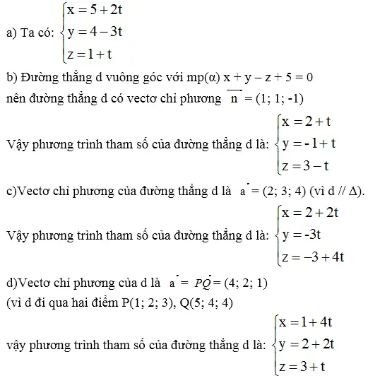 Giải bài 1 trang 89 sgk Hình học 12 | Để học tốt Toán 12 Bai 1 Trang 89 Sgk Hinh Hoc 12 1