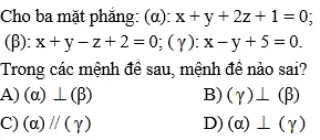 Giải bài 10 trang 95 sgk Hình học 12 | Để học tốt Toán 12 Bai 10 Trang 95 Sgk Hinh Hoc 12