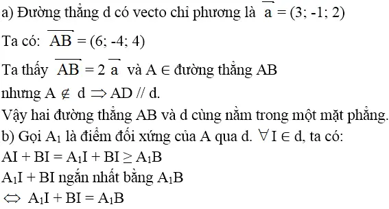 Giải bài 4 trang 99 sgk Hình học 12 | Để học tốt Toán 12 Bai 4 Trang 99 Sgk Hinh Hoc 12 1