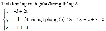 Giải bài 6 trang 90 sgk Hình học 12 | Để học tốt Toán 12 Bai 6 Trang 90 Sgk Hinh Hoc 12