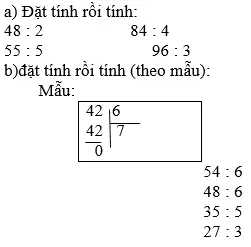 Giải bài 1 trang 28 sgk Toán 3 | Để học tốt Toán 3 Bai 1 Trang 28 Sgk Toan 3 2