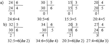 Giải bài 2 trang 30 sgk Toán 3 | Để học tốt Toán 3 Bai 2 Trang 30 Sgk Toan 3 1