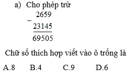 Giải bài 1 trang 160 sgk Toán 3 (Luyện tập) | Để học tốt Toán 3 Bai 4 Trang 160 Sgk Toan 3