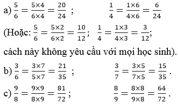 Giải bài 1 trang 116 sgk Toán 4 | Để học tốt Toán 4 Bai 1 Trang 116 Sgk Toan 4 1