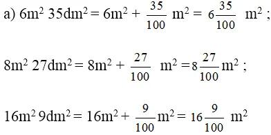 Giải bài tập Toán 5  | Để học tốt Toán 5 Bai 1 Trang 28 Sgk Toan 5