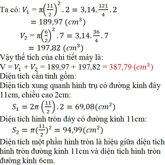 Giải bài 38 trang 129 SGK Toán 9 Tập 2 | Giải toán lớp 9 Bai 38 Trang 129 Toan 9 Tap 2