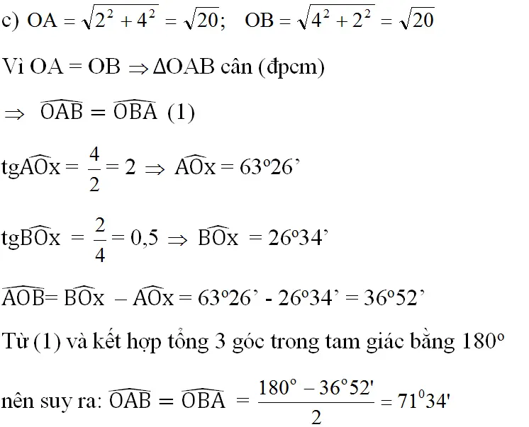 Để học tốt Toán 9 | Giải bài tập Toán 9 Bai 38 Trang 62 Sgk Toan 9 Tap 1 2