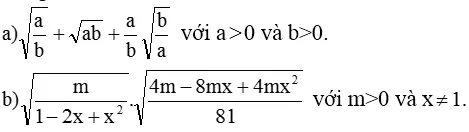 Để học tốt Toán 9 | Giải bài tập Toán 9 Bai 63 Trang 33 Sgk Toan 9 Tap 1