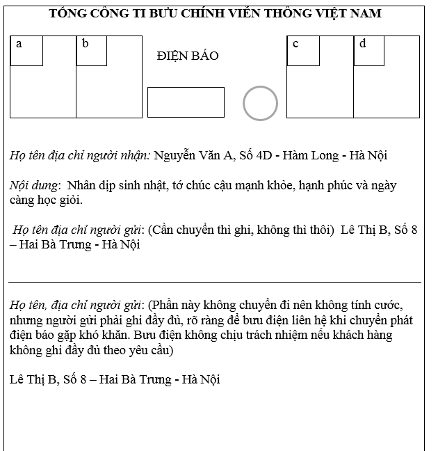 Giải vở bài tập Ngữ văn 9 | Giải VBT Ngữ văn 9 Thu Dien Chuc Mung Va Tham Hoi