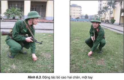 Lý thuyết GDQP 10 Cánh diều Bài 4: Các tư thế, động tác vận động trong chiến đấu (ảnh 3) Ly Thuyet Bai 4 Cac Tu The Dong Tac Van Dong Trong Chien Dau 157332