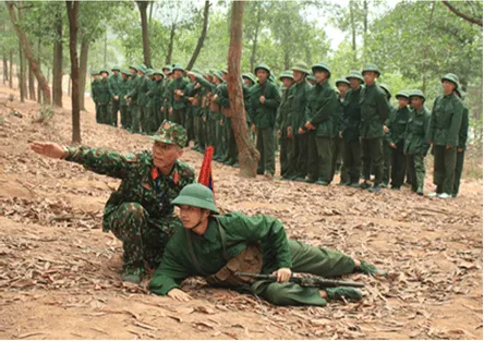 Lý thuyết GDQP 10 Cánh diều Bài 4: Các tư thế, động tác vận động trong chiến đấu (ảnh 5) Ly Thuyet Bai 4 Cac Tu The Dong Tac Van Dong Trong Chien Dau 157334