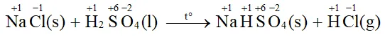 Phản ứng của sodium chloride rắn, hay của sodium iodide rắn với sulfuric acid đặc A Sua Cau Hoi 3 Trang 111 Hoa Hoc 10