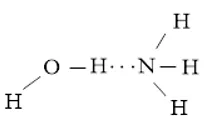 Vẽ các liên kết hydrogen được hình thành giữa H2O với mỗi phân tử NH3, C2H5OH Luyen Tap 2 Trang 66 Hoa Hoc 10