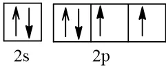 Trong các cách biểu diễn electron vào các orbital của phân lớp 2p (ảnh 1) Bai 3 Trang 34 Hoa Hoc 10 134751