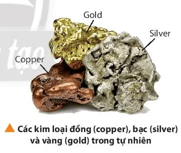 Cách đây hàng nghìn năm, người ta chỉ biết đến một số nguyên tố như đồng (ảnh 1) Mo Dau Trang 35 Hoa Hoc 10 134754