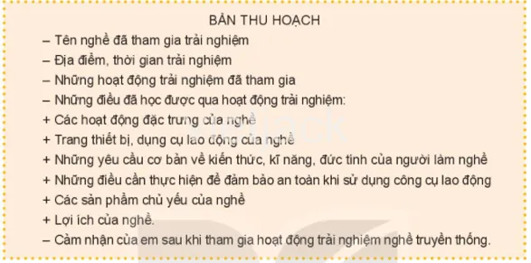 Bài 3: Trải nghiệm nghề truyền thống Bai 3 Trai Nghiem Nghe Truyen Thong 2