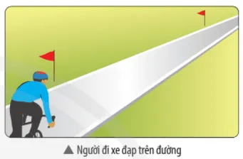 Để đo tốc độ của người đi xe đạp (hình bên), người ta có thể sử dụng những dụng cụ đo nào? Mo Dau Trang 59 Bai 10 Khtn 7 Ctst 133737