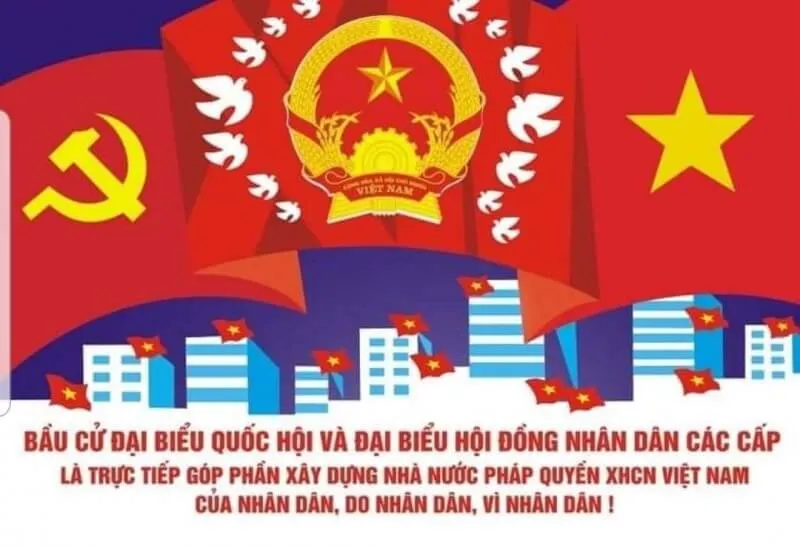 Em hãy viết bài thuyết trình tuyên truyền về bầu cử đại biểu Quốc hội Van Dung 2 Trang 79 Kinh Te Phap Luat 10
