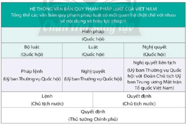 Hệ thống pháp luật Việt Nam có bao nhiêu ngành luật và đó là những ngành luật nào Cau Hoi 2 Trang 125 Kinh Te Phap Luat 10