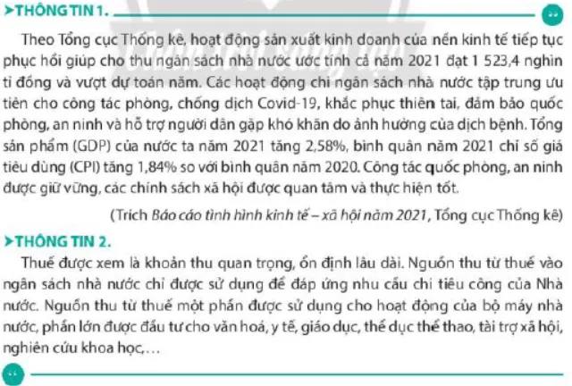 Em hãy xác định đâu là thuế trực thu, đâu là thuế gián thu Cau Hoi 3 Trang 41 Kinh Te Phap Luat 10