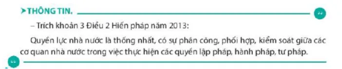 Tính quyền lực của bộ máy Nhà nước Cộng hòa xã hội chủ nghĩa Việt Nam Cau Hoi 3 Trang 80 Kinh Te Phap Luat 10