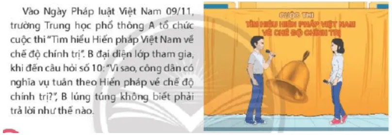 Nếu là B em sẽ trả lời câu hỏi trên như thế nào Cau Hoi Trang 143 Kinh Te Phap Luat 10