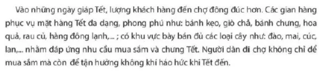 Hoạt động kinh tế nào diễn ra tại chợ Các yếu tố nào tham gia vào hoạt động kinh tế đó Cau Hoi Trang 18 Kinh Te Phap Luat 10