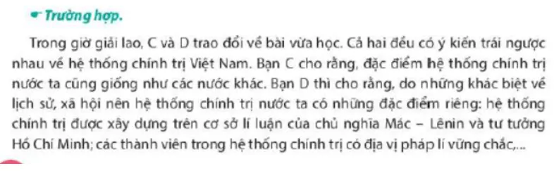 Em đồng tình với ý kiến của bạn C hay D Cau Hoi Trang 73 Kinh Te Phap Luat 10 1 1