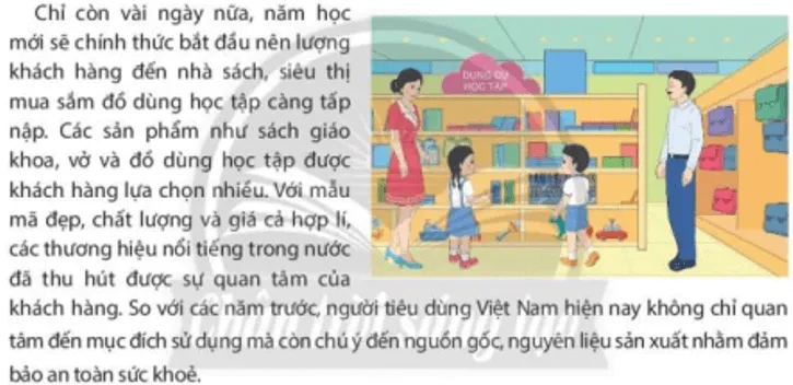 Thị hiếu của người tiêu dùng thay đổi như thế nào so với các năm trước Cau Hoi Trang 8 Kinh Te Phap Luat 10