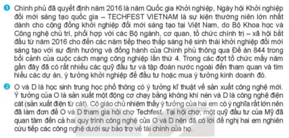 Quốc gia Khởi nghiệp, Ngày hội Khởi nghiệp đổi mới sáng tạo có ý nghĩa như thế nào Cau Hoi 1 Trang 106 Kinh Te Phap Luat 10