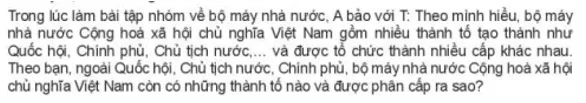 Nếu là T, em sẽ trả lời A như thế nào? Cau Hoi Trang 109 Kinh Te Phap Luat 10