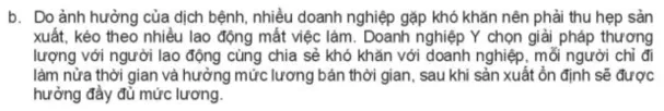 Em hãy đọc các trường hợp sau để trả lời câu hỏi Luyện tập 1 trang 9 Luyen Tap 1 Trang 9 Kinh Te Phap Luat 10 1