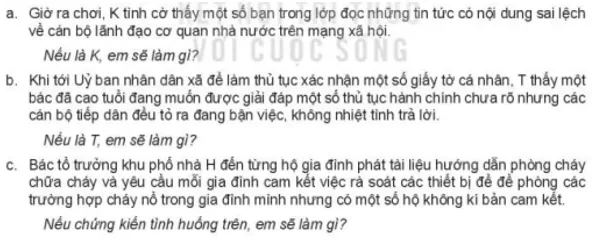 Xử lí tình huống Luyện tập 3 trang 130 Kinh tế và Pháp luật 10 Luyen Tap 3 Trang 130 Kinh Te Phap Luat 10