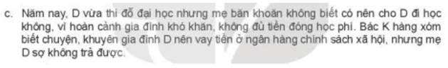 Theo em, chị B nên gửi tiền ở ngân hàng hay cho bà T vay? Vì sao? Luyen Tap 4 Trang 51 Kinh Te Phap Luat 10 2