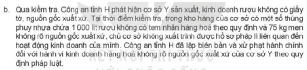 Việc xử phạt của cảnh sát giao thông trong trường hợp này có ý nghĩa như thế nào Luyen Tap 4 Trang 75 Kinh Te Phap Luat 10 1