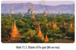 Đọc thông tin và quan sát Hình 11.3 hãy trình bày sự phát triển của văn minh Đông Nam Á Cau Hoi Trang 78 Lich Su 10 2