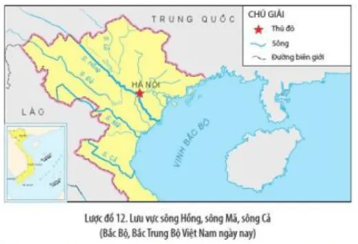 Đọc thông tin và quan sát Lược đồ 12, hãy nêu cơ sở điều kiện tự nhiên hình thành Cau Hoi Trang 84 Lich Su 10 1