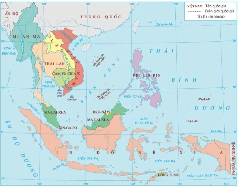 Dựa vào lược đồ trong Hình 13.1, em hãy xác định vị trí địa lí (ảnh 1) Cau Hoi Trang 78 Lich Su 10 134020