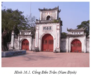 Đọc thông tin và quan sát hình 16.1, hãy mô tả sự thành lập của nhà Trần Bai 16 Cong Cuoc Xay Dung Dat Nuoc Thoi Tran 1226 1400 128698