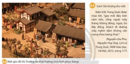 Em hãy nêu những biểu hiện sự thịnh vượng của Trung Quốc dưới thời Đường Cau Hoi Trang 27 Lich Su 7 Chan Troi
