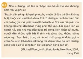 Xã hội Ấn Độ thời Gúp-ta thể hiện như thế nào Cau Hoi Trang 33 Lich Su 7 Chan Troi 2