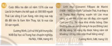 Em hãy nêu những biểu hiện về sự phát triển của vương quốc Lào thời Lan Xang Cau Hoi Trang 49 Lich Su 7 Chan Troi