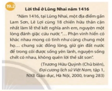 Vì sao anh hùng hào kiệt khắp nơi tụ về Lam Sơn? Mục đích của họ là gì? Cau Hoi Trang 82 Lich Su 7 Chan Troi