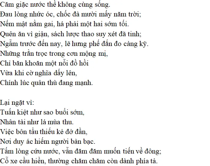 Bài thơ: Đại cáo Bình Ngô: nội dung, dàn ý phân tích, bố cục, tác giả | Ngữ văn lớp 10 Dai Cao Binh Ngo 3