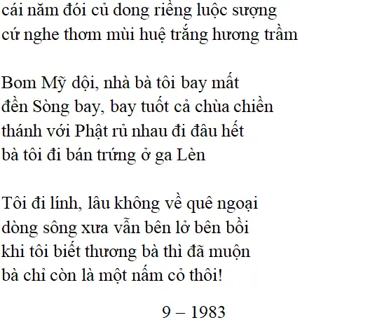 Bài thơ: Đò lèn (Nguyễn Duy): nội dung, dàn ý phân tích, bố cục, tác giả | Ngữ văn lớp 12 Do Len 1